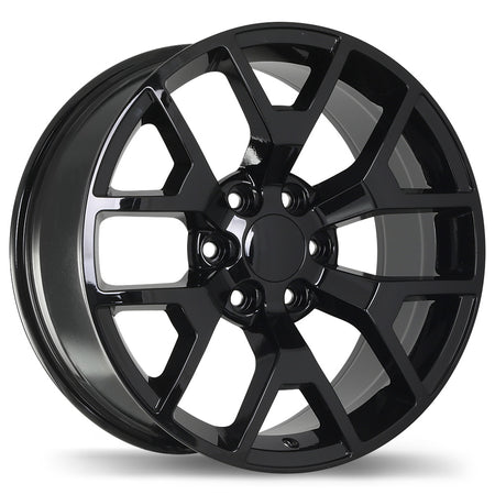Replika – R162B – 20X9.0 – 6x139.7 – +27 mm – Noir lustré