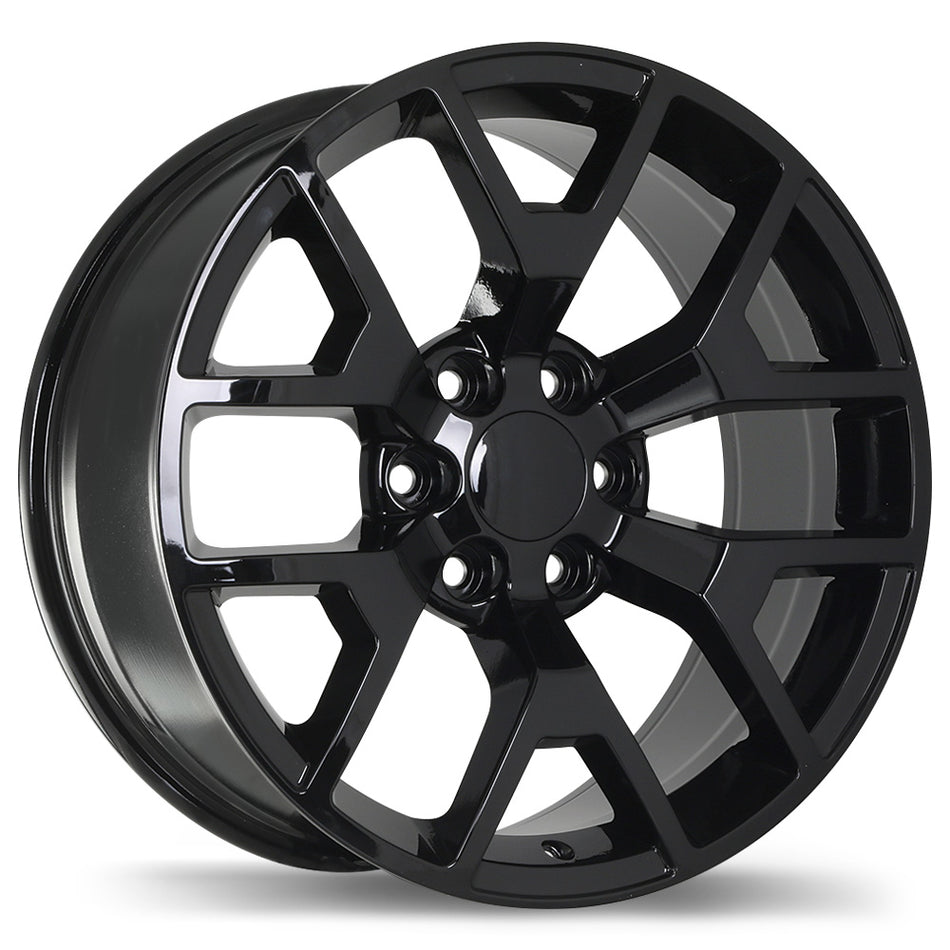 Replika – R162B – 20X9.0 – 6x139.7 – +27 mm – Noir lustré