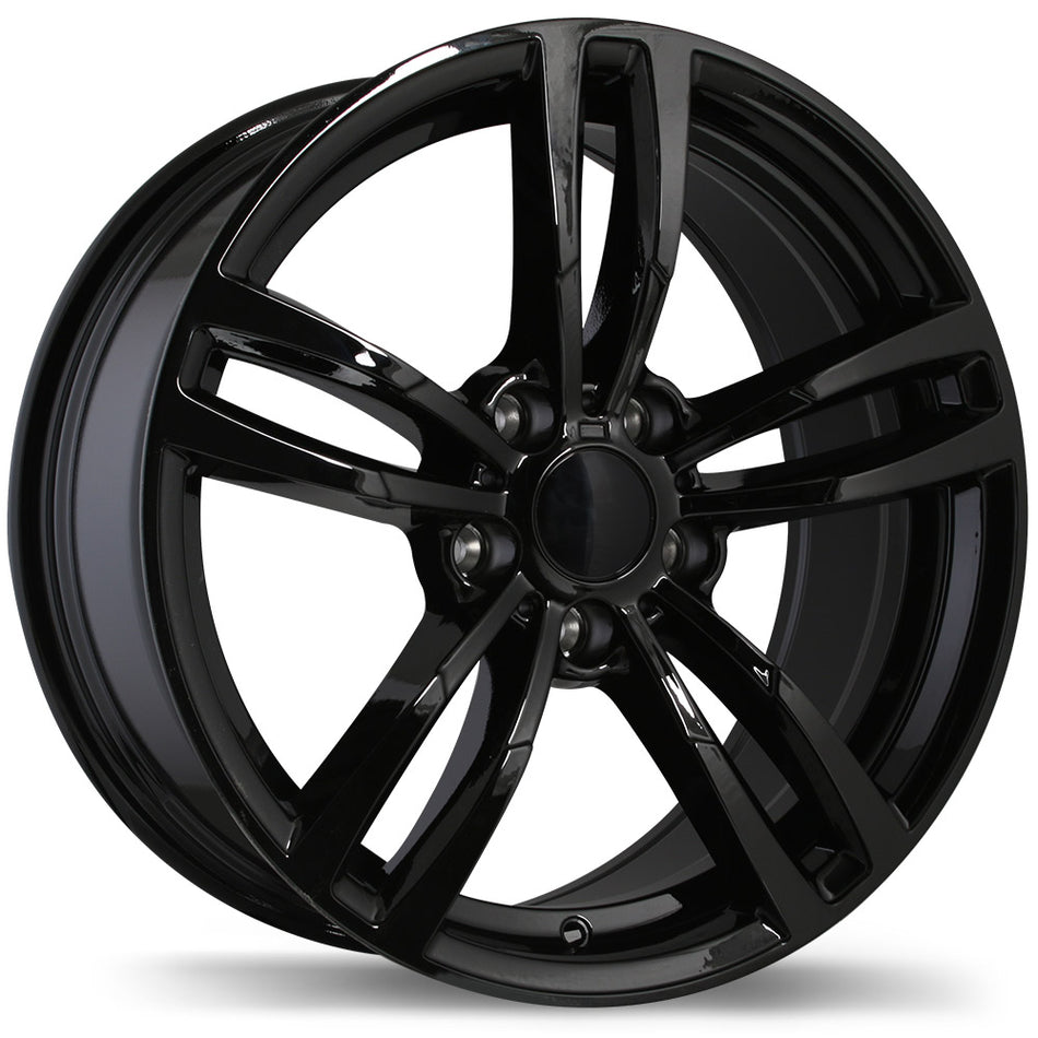 Replika – R163A – 17X8.0 – 5x120 – +35 mm – Noir lustré