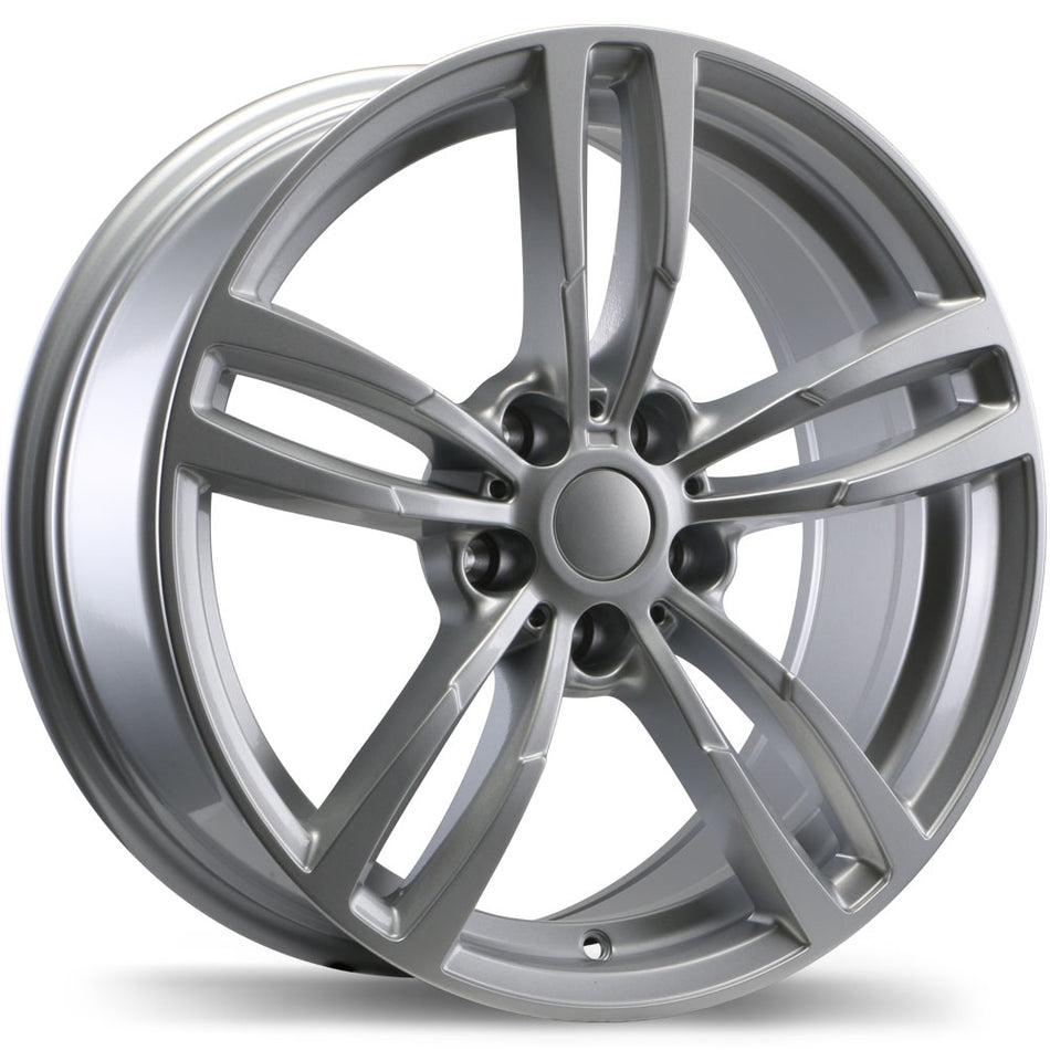 Replika – R163A – 19X8.5 – 5x112 – +25 mm – Argent lustré
