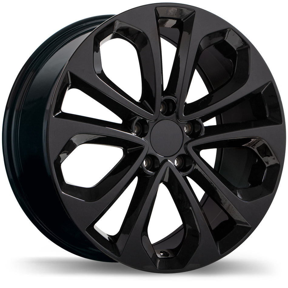 Replika – R191 – 18X8.0 – 5x114.3 – +50 mm – Noir lustré