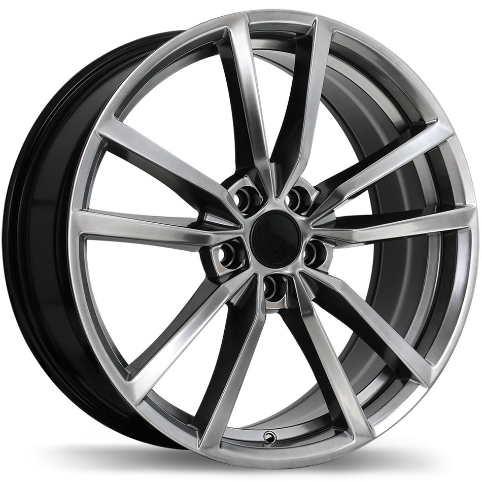 Replika – R195 – 17X7.5 – 5x112 – +45 mm – Hyper argent foncé