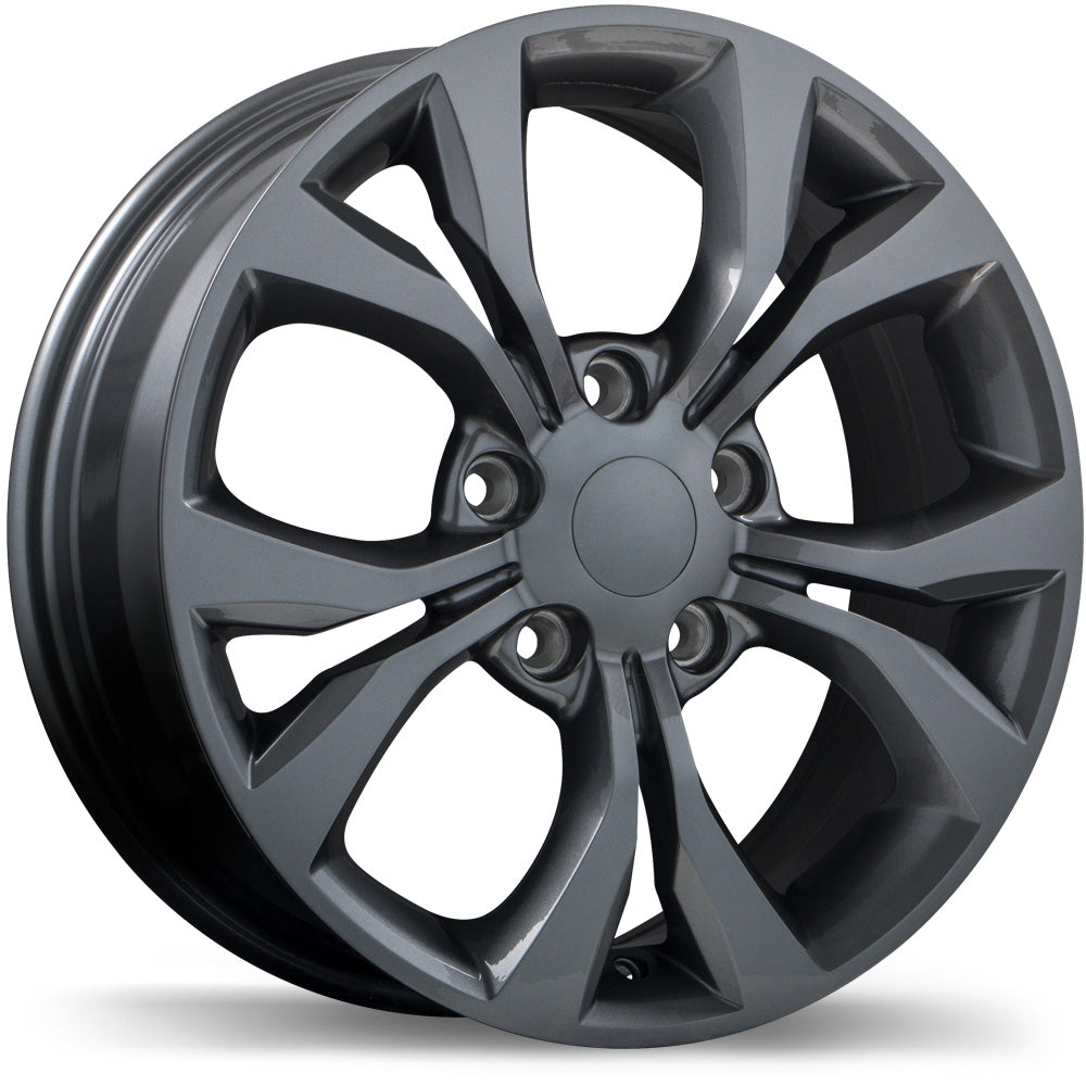 Replika – R197 – 17X6.5 – 5x127 – +40 mm – Gunmétal lustré
