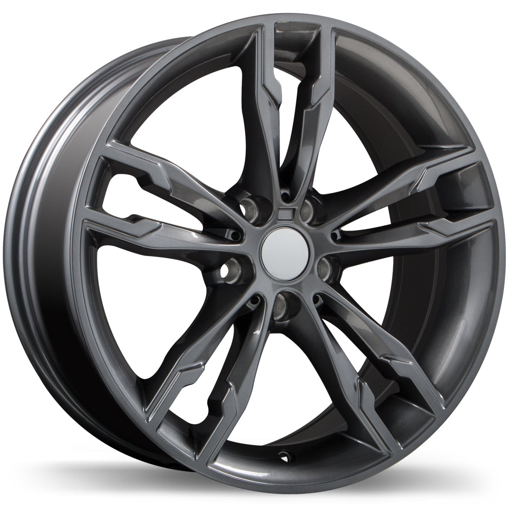 Replika – R198 – 18X8.0 – 5x112 – +30 mm – Gunmétal lustré