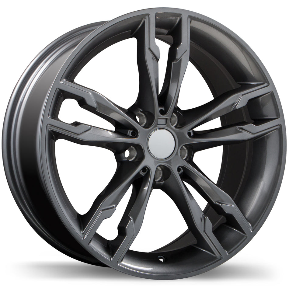 Replika – R198 – 18X8.0 – 5x112 – +30 mm – Gunmétal lustré