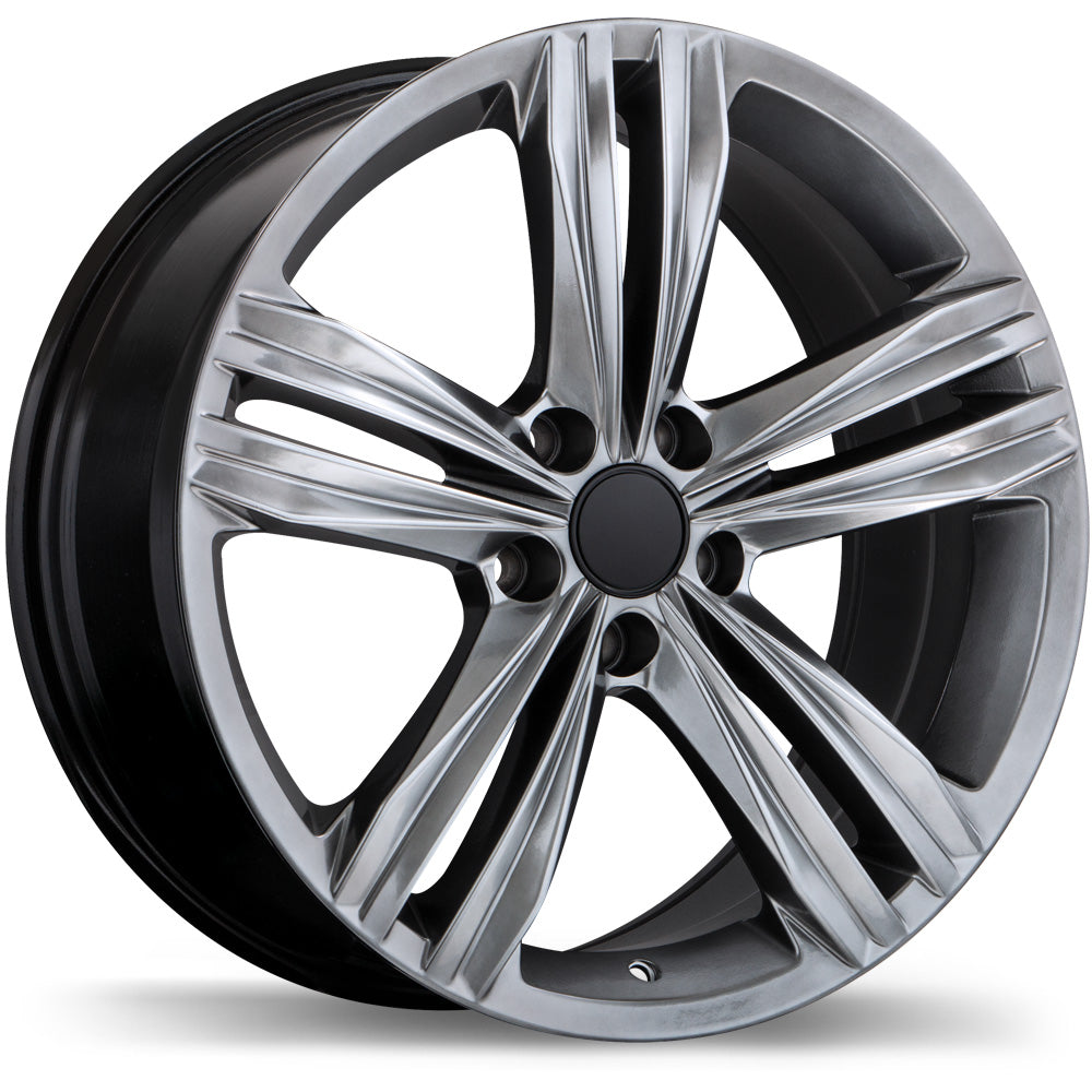 Replika – R205A – 18X8.0 – 5x112 – +33 mm – Hyper argent foncé