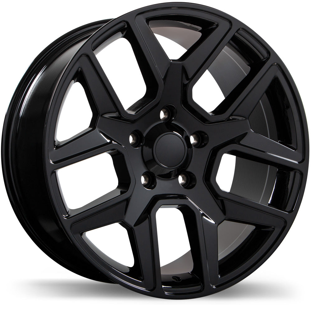Replika – R220 – 20X9.0 – 5x139.7 – +18 mm – Noir lustré