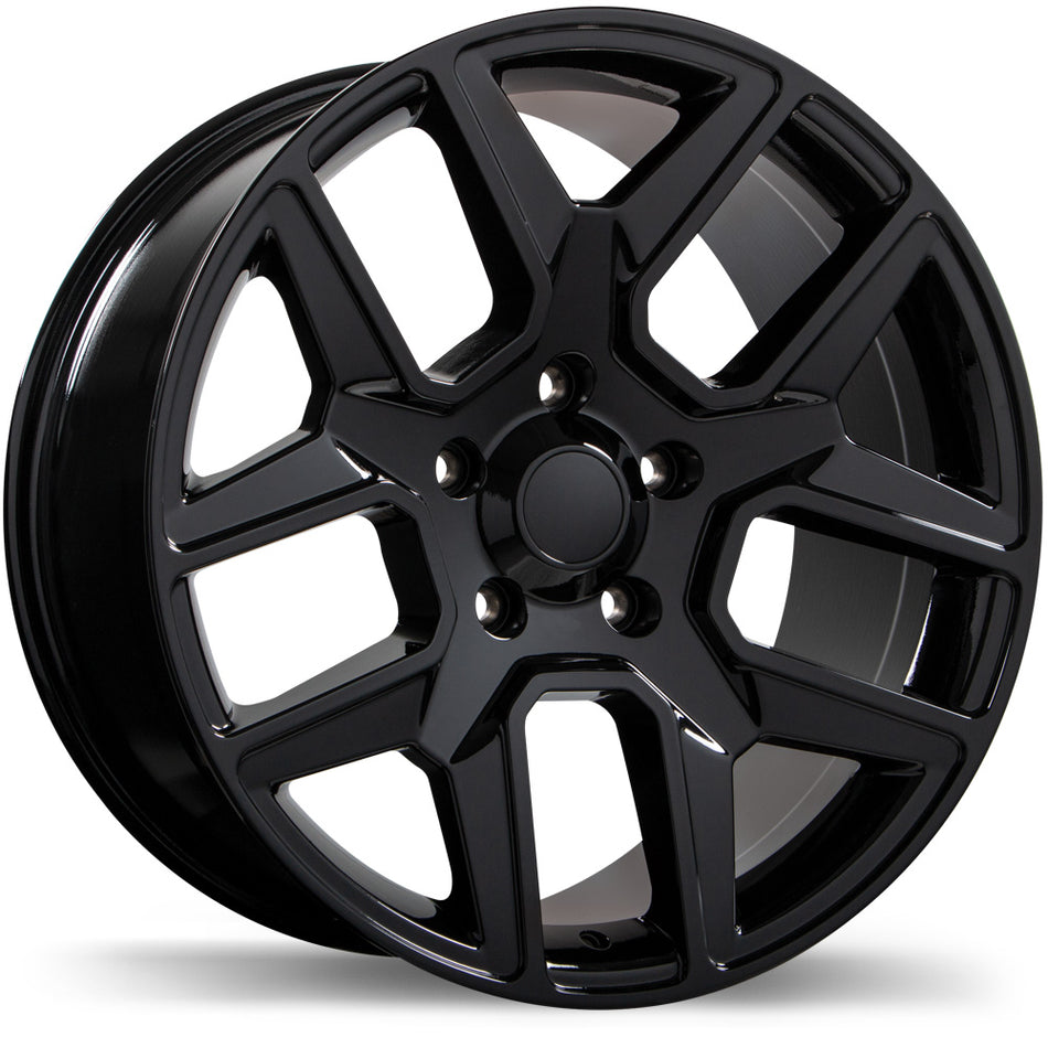 Replika – R220 – 20X9.0 – 5x139.7 – +18 mm – Noir lustré