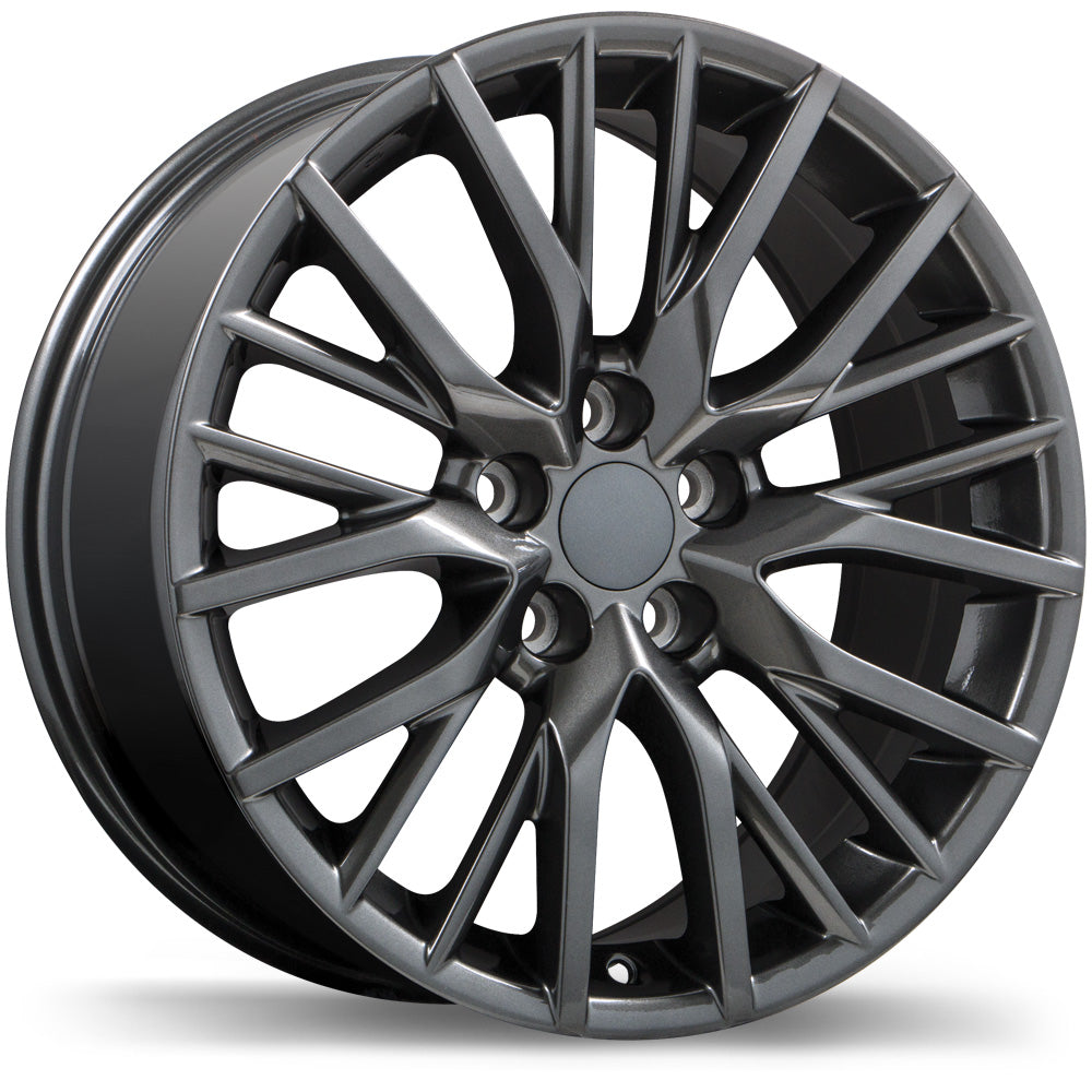 Replika – R224 – 18X8.0 – 5x114.3 – +30 mm – Gunmétal lustré