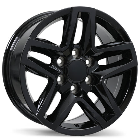 Replika – R245 – 17X8.0 – 6x139.7 – +24 mm – Noir lustré
