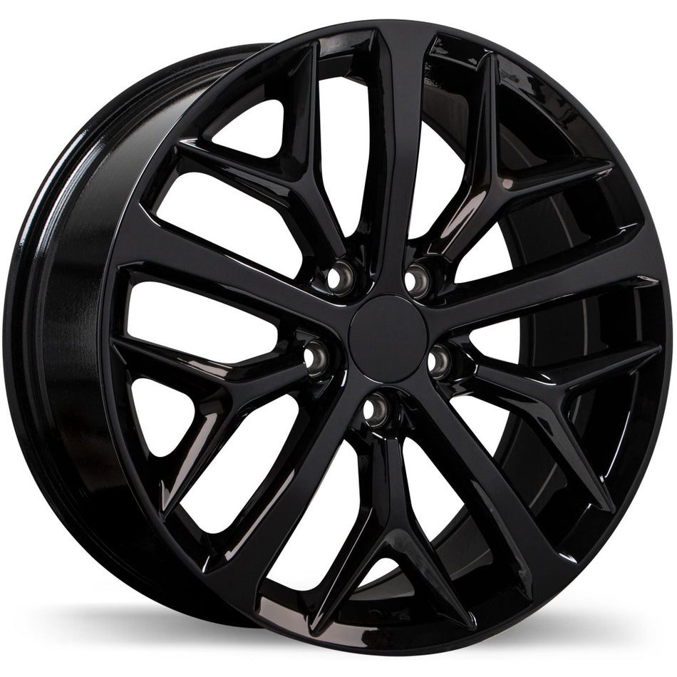 Replika – R257 – 18X8.0 – 5x114.3 – +50 mm – Noir lustré