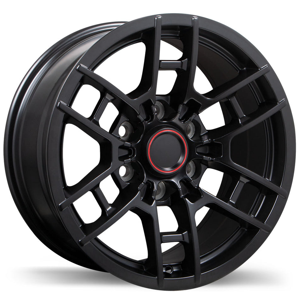 Replika – R258 – 17X8.0 – 6x139.7 – +5 mm – Noir satiné