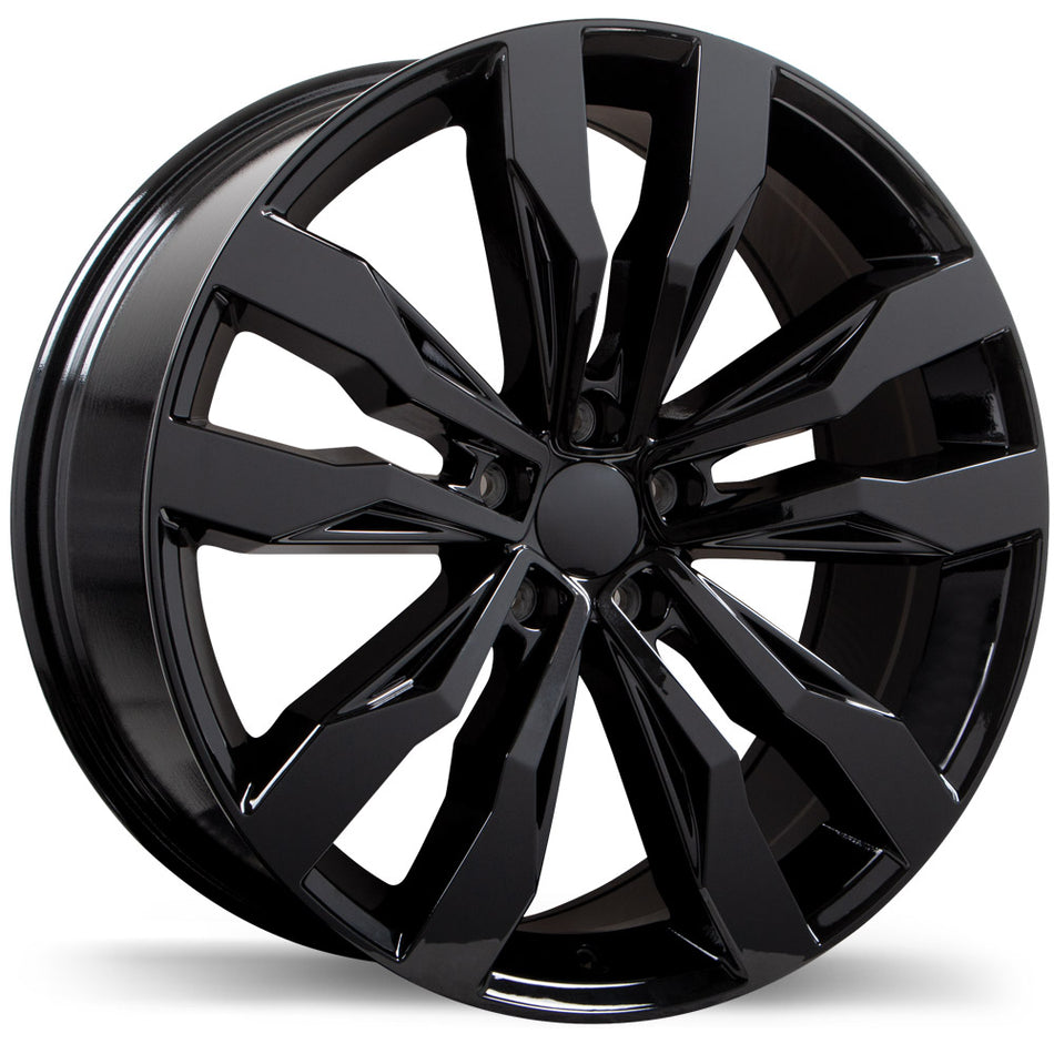 Replika – R260A – 20X8.5 – 5x112 – +34 mm – Noir lustré