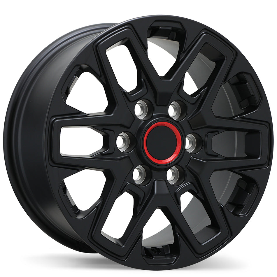 Replika – R262 – 17X8.0 – 6x139.7 – +55 mm – Noir satiné