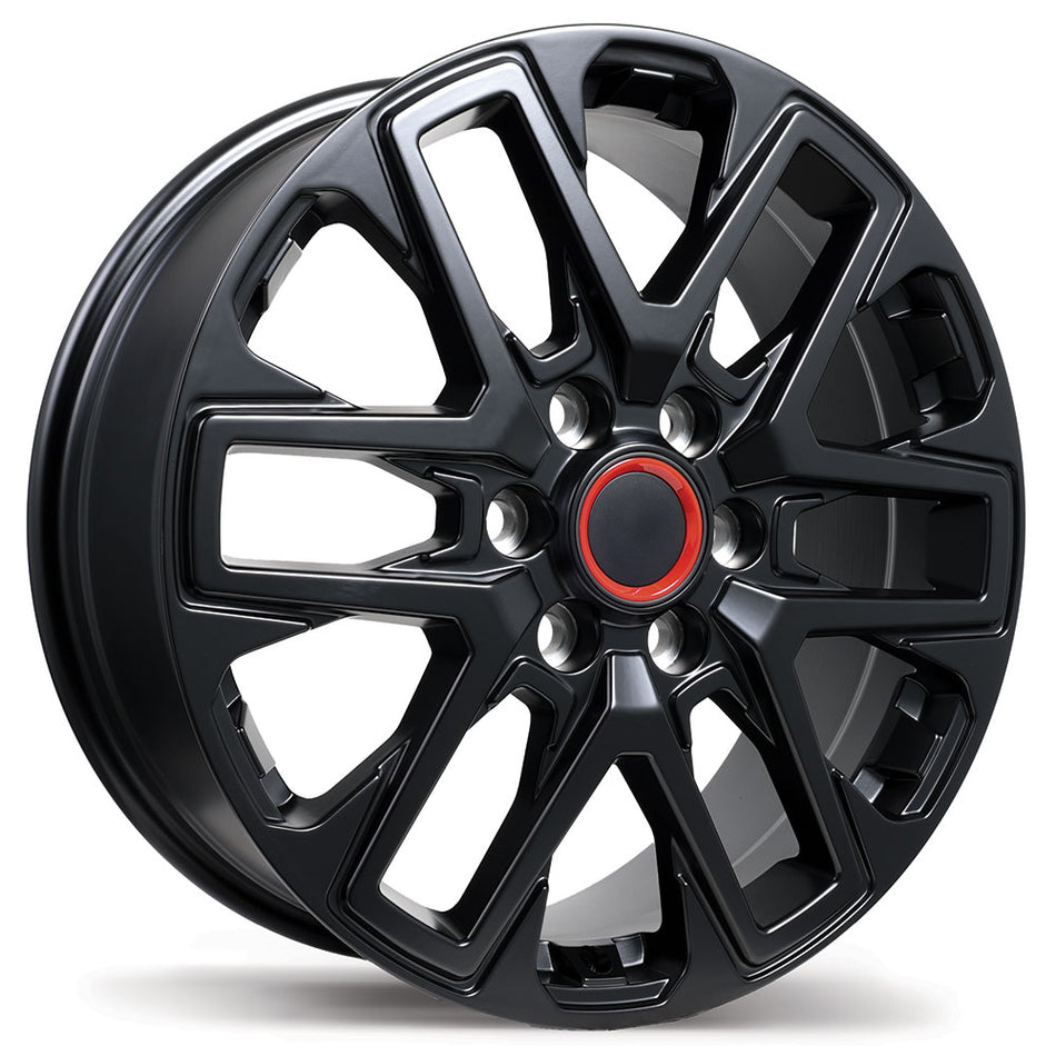 Replika – R262 – 20X7.5 – 6x139.7 – +60 mm – Noir satiné