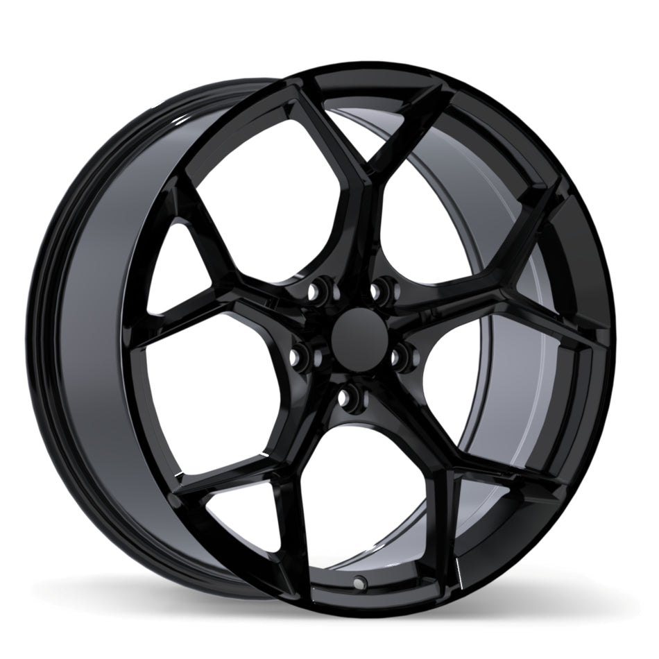 Replika – R282 – 19X8.5 – 5x112 – +34 mm – Noir lustré