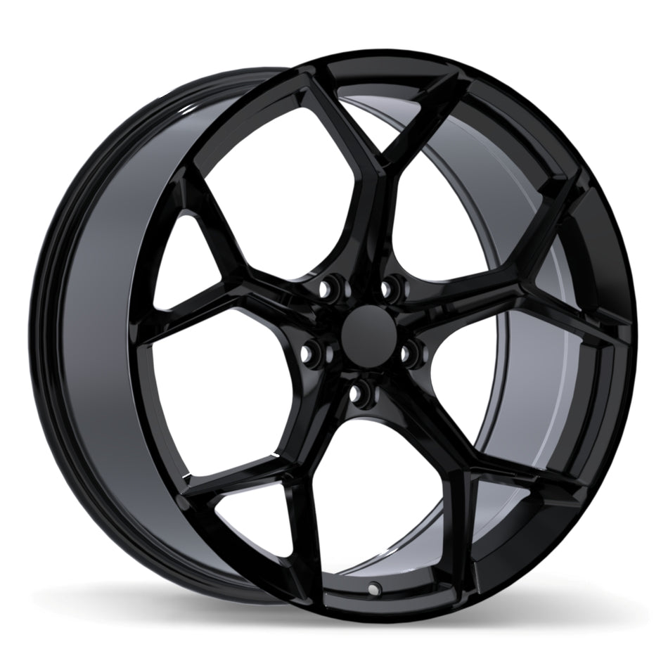Replika – R282 – 20X9.0 – 5x112 – +33 mm – Noir lustré