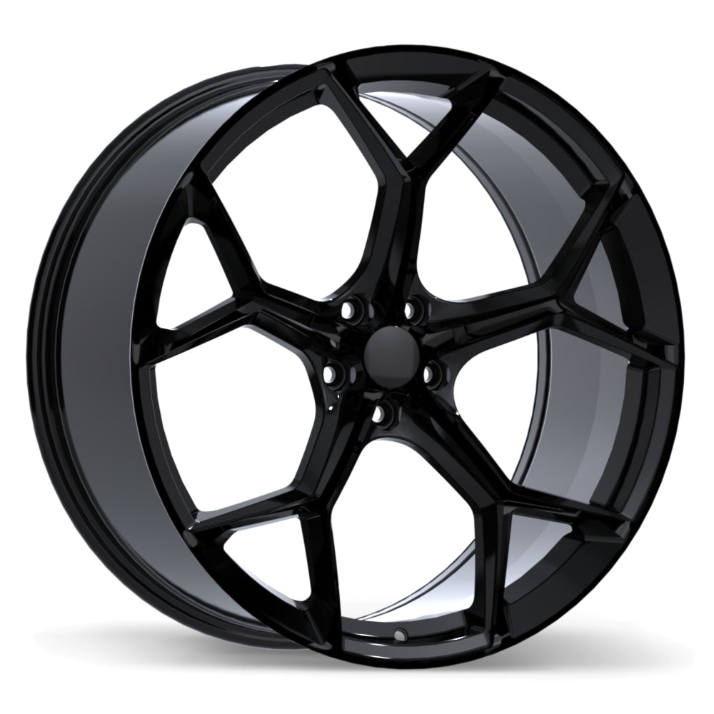 Replika – R282 – 22X9.5 – 5x112 – +25 mm – Noir lustré