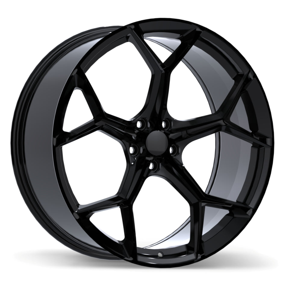 Replika – R282 – 22X9.5 – 5x112 – +25 mm – Noir lustré