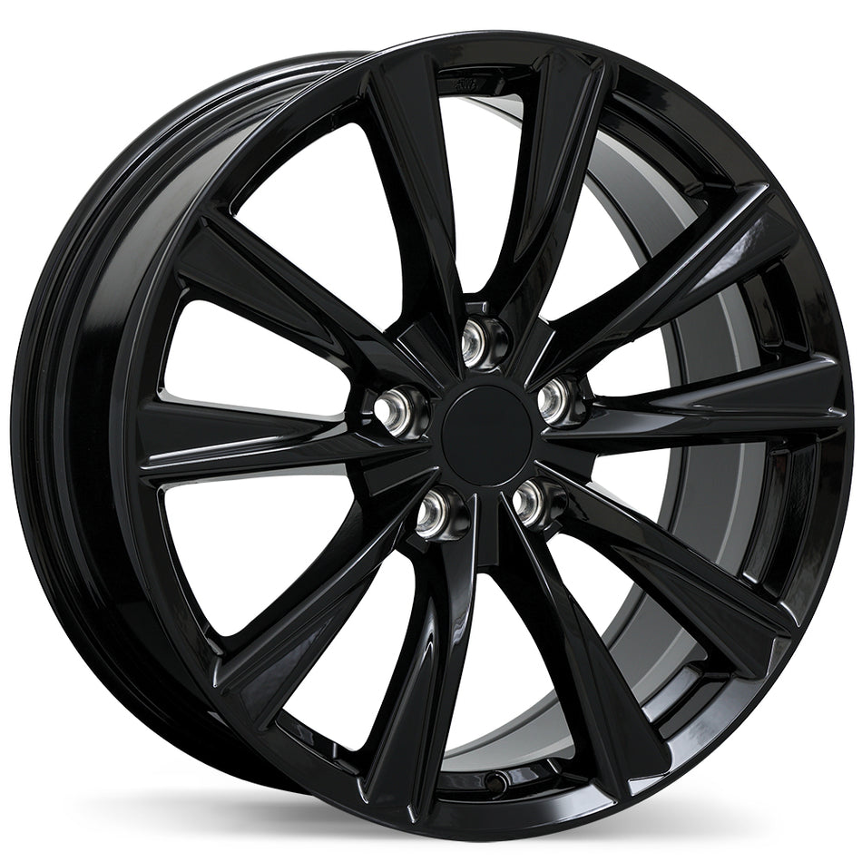 Replika – R284 – 19X8.0 – 5x114.3 – +40 mm – Noir lustré