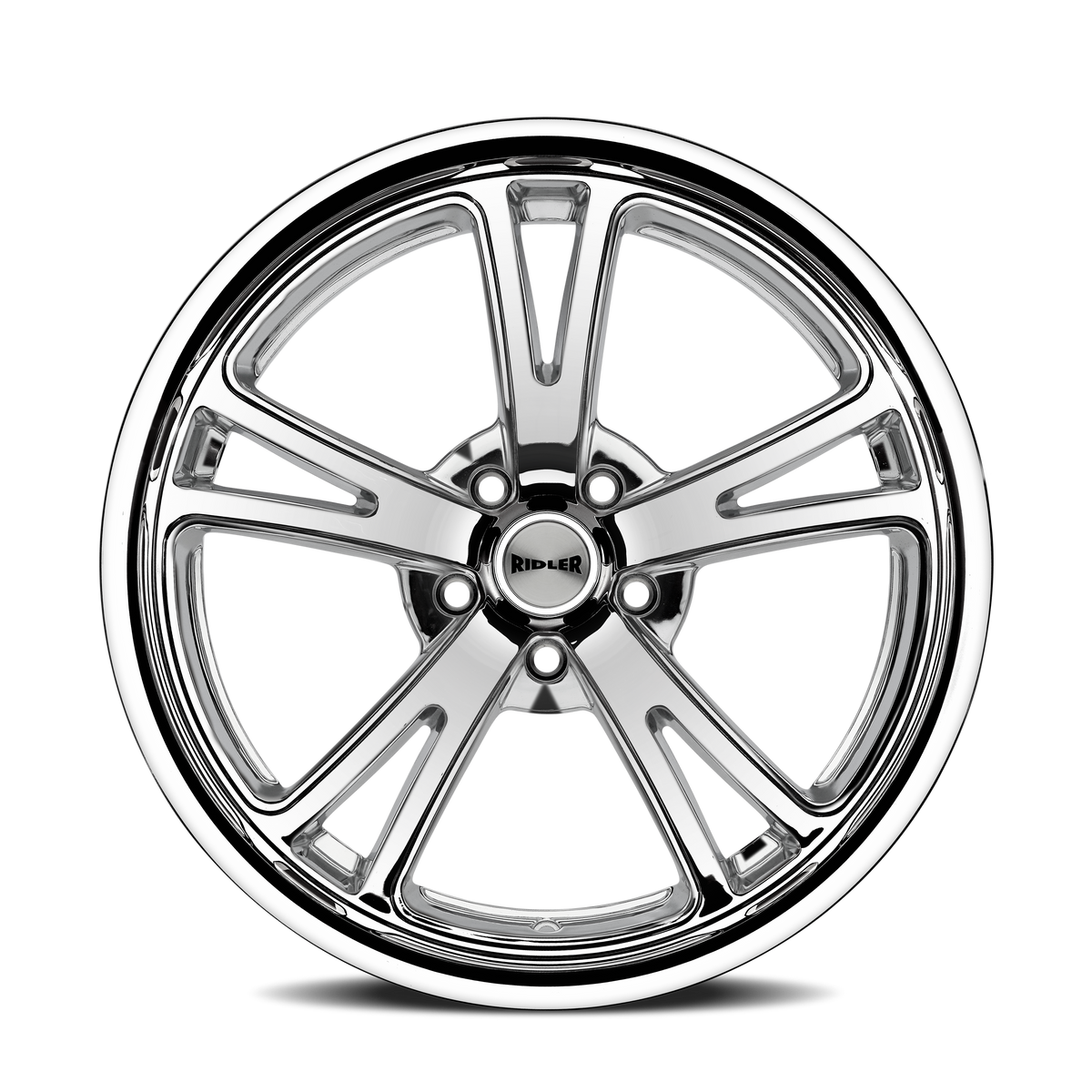 Ridler Wheels 606 – 20x8.5, 5x127, 0 – Chrome