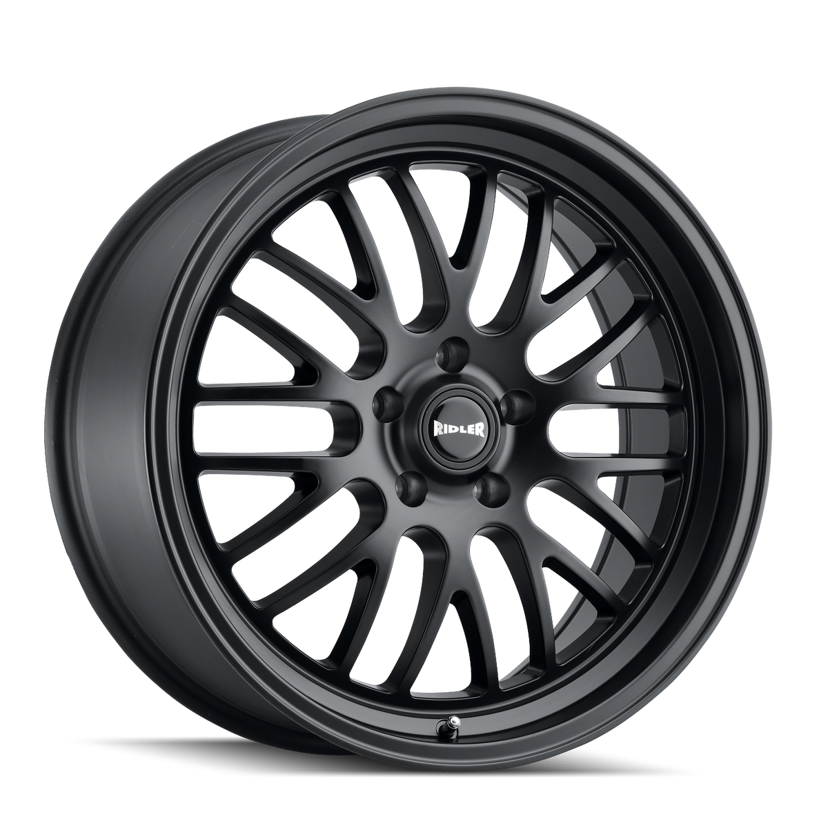 Ridler Wheels 607 – 18x9.5, 5x120.65, +6 – Matte Black