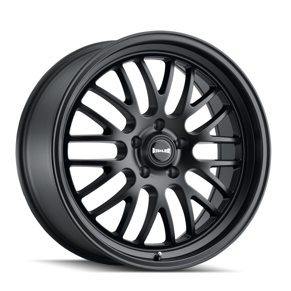Ridler Wheels 607 – 18x8, 5x120.65, 0 – Matte Black