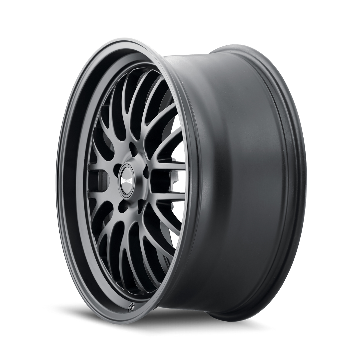 Ridler Wheels 607 – 18x8, 5x120.65, 0 – Matte Black