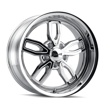 Ridler Wheels 608 – 18x8, 5x114.3, 0 – Chrome