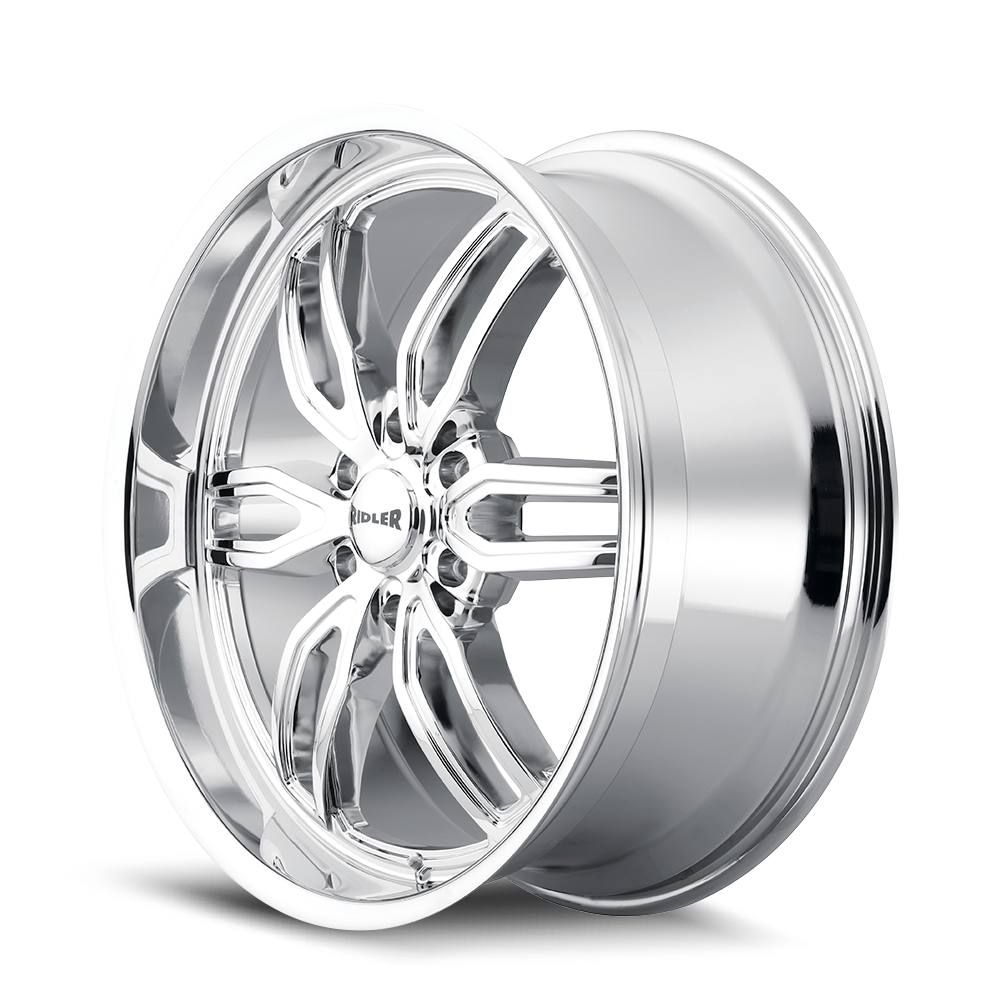 Ridler Wheels 609 – 20x9, 6x139.7, +30 – Chrome