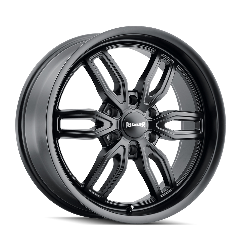 Ridler Wheels 609 – 22x9.5, 6x139.7, +30 – Matte Black