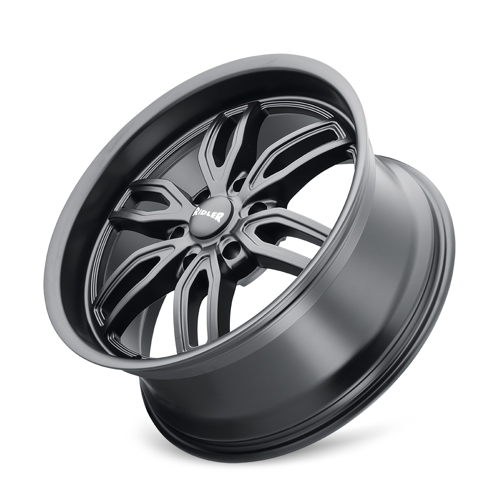 Ridler Wheels 609 – 22x9.5, 6x139.7, +30 – Matte Black