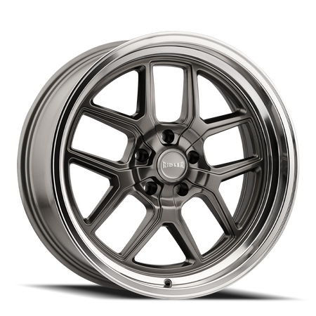 Ridler Wheels 610 – 20x8.5, 5x114.3, 0 – Gloss Grey Polished