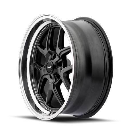 Ridler Wheels 610 – 20x8.5, 5x120.65, 0 – Matte Black Polished