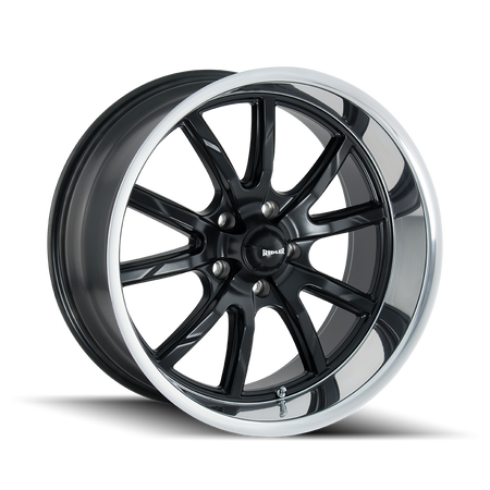 Ridler Wheels 650 – 20x10, 5x120.65, 0 – Matte Black Polished