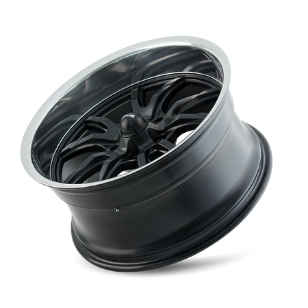 Ridler Wheels 650 – 20x10, 5x127, 0 – Matte Black Polished
