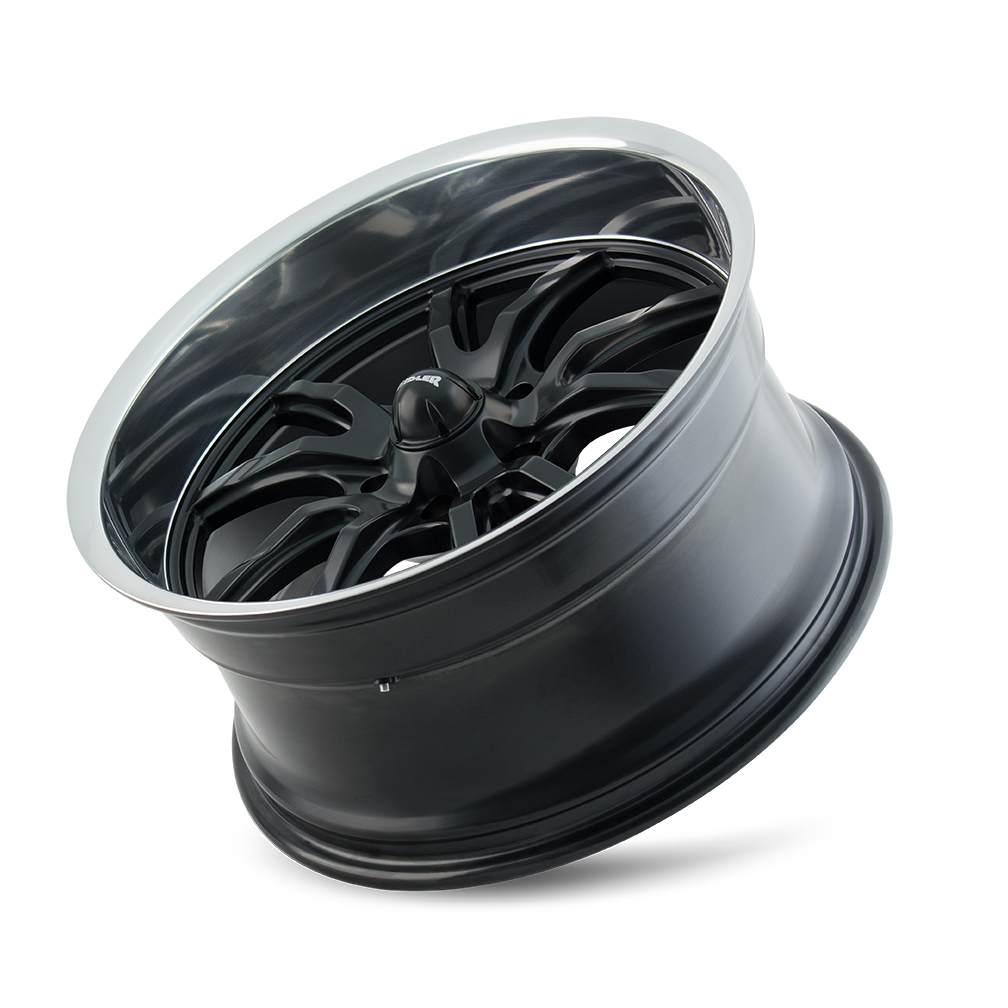 Ridler Wheels 650 – 20x10, 5x120.65, 0 – Matte Black Polished
