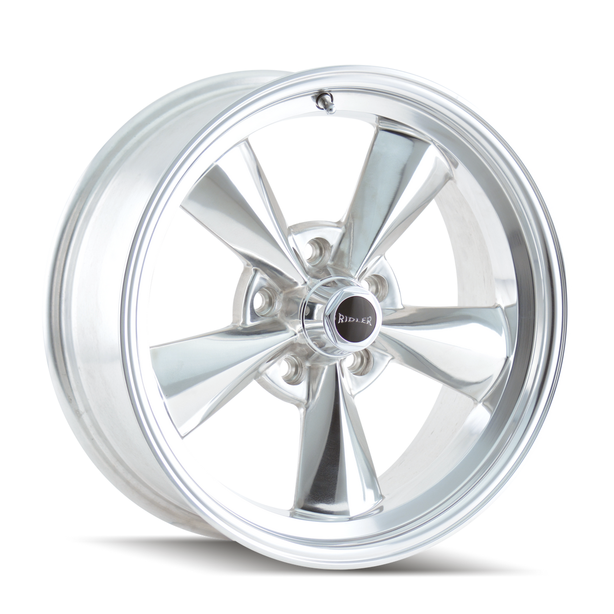 Ridler Wheels 675 – 15x8, 5x120.65, -12 – Polished