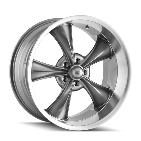 Ridler Wheels 695 – 20x10, 5x120.65, 0 – Gloss Grey Machined