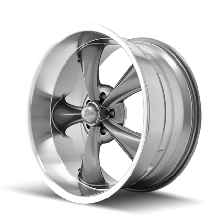 Ridler Wheels 695 – 20x10, 5x120.65, 0 – Gloss Grey Machined
