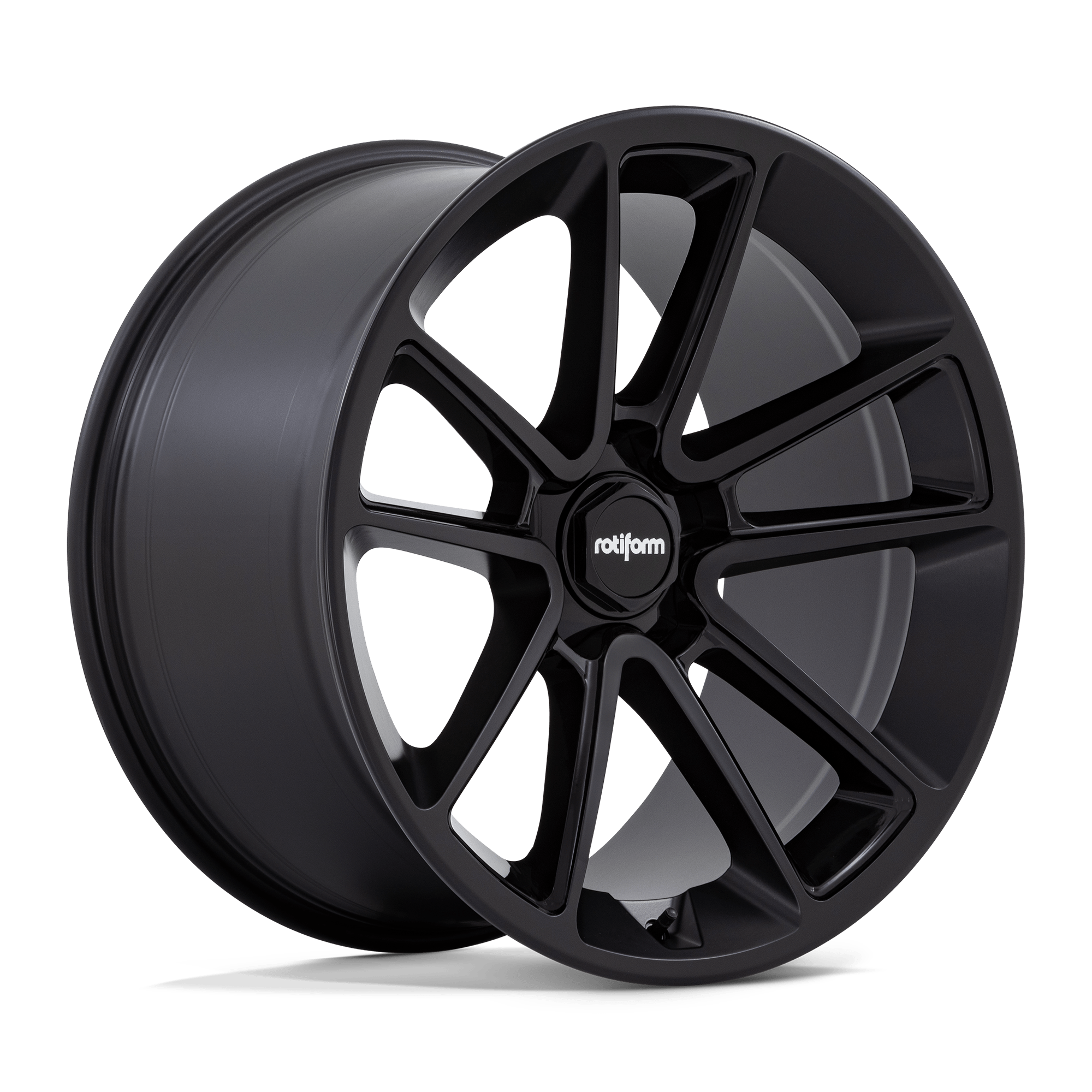 Rotiform R194 BTL – 22X12 – 5X112 – 35 mm – MATTE BLACK W/ BLACK CAP