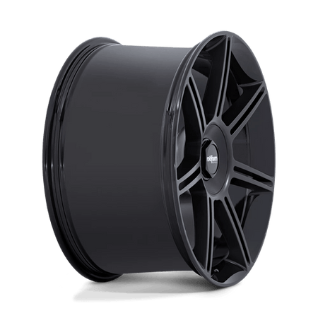Rotiform FRA – 22X10 – 5X130 – 56 mm – GLOSS BLACK W/ M-BLACK SPOKES