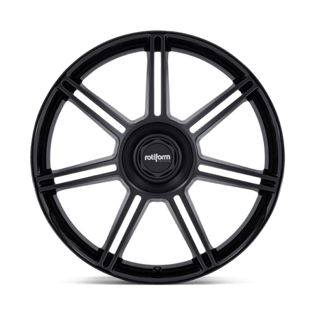Rotiform FRA – 22X10 – 5X130 – 56 mm – GLOSS BLACK W/ M-BLACK SPOKES