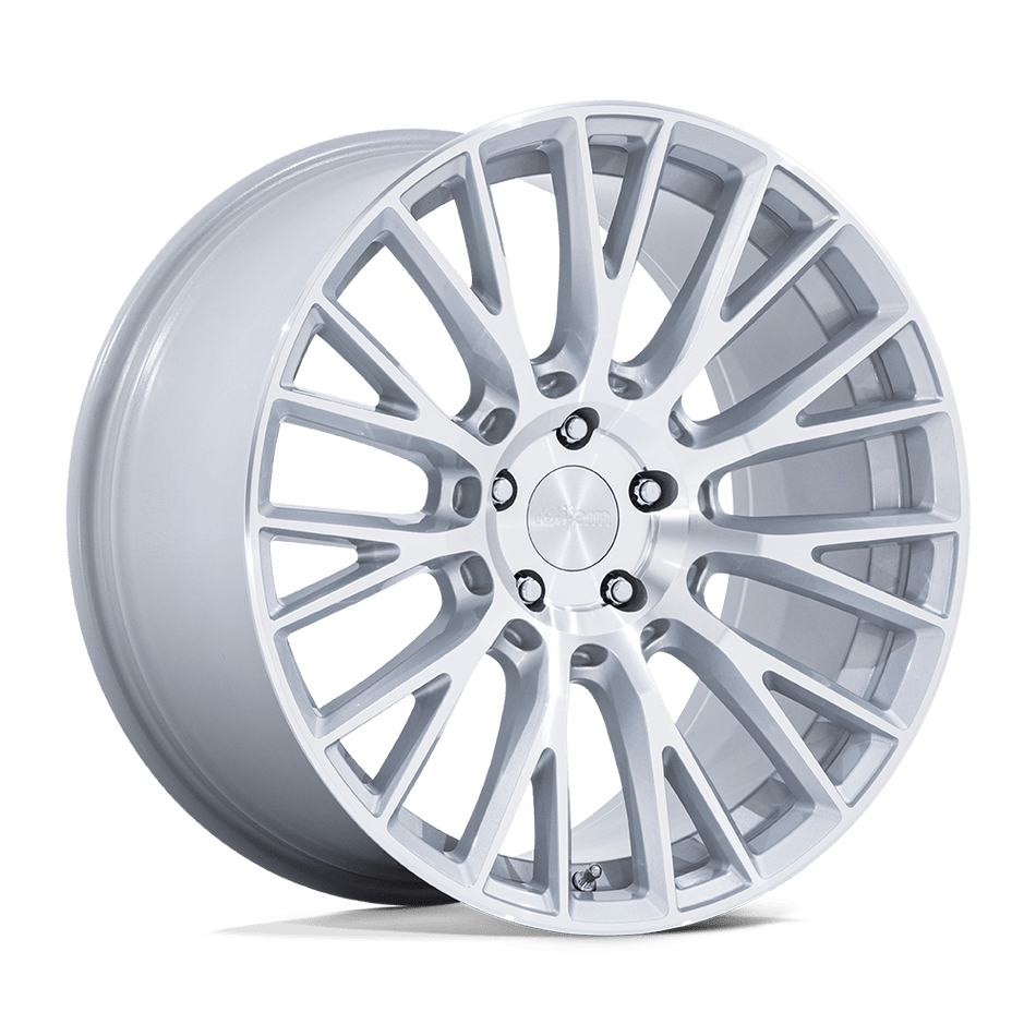 Rotiform RC201 LSE – 20X8.5 – 5X112 – 40 mm – GLOSS SILVER W/ MACHINED FACE