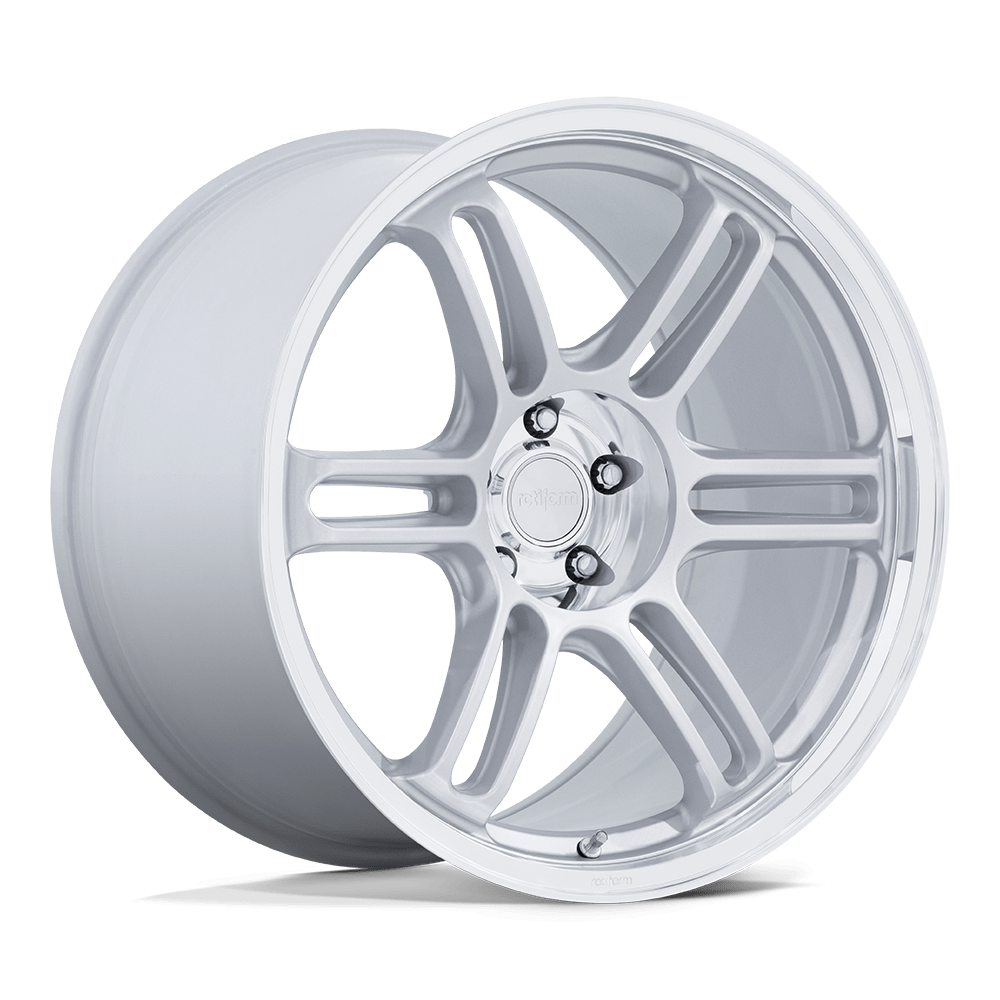 Rotiform RC209 RPS – 18X8.5 – 5X114.3 – 35 mm – MATTE SILVER W/ DIAMOND CUT LI