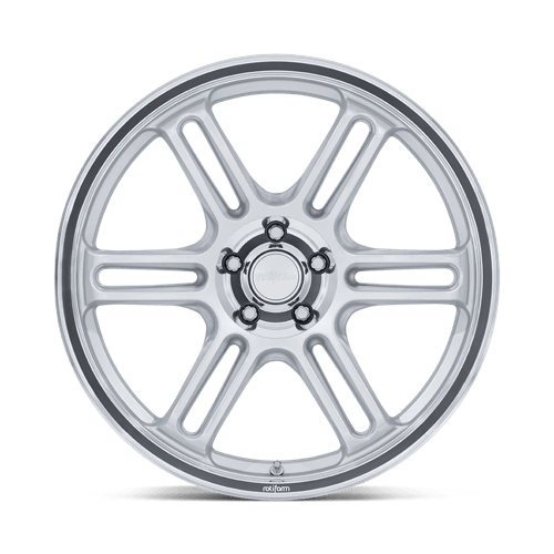 Rotiform RC209 RPS – 19X10.5 – 5X120 – 35 mm – MATTE SILVER W/ DIAMOND CUT LI