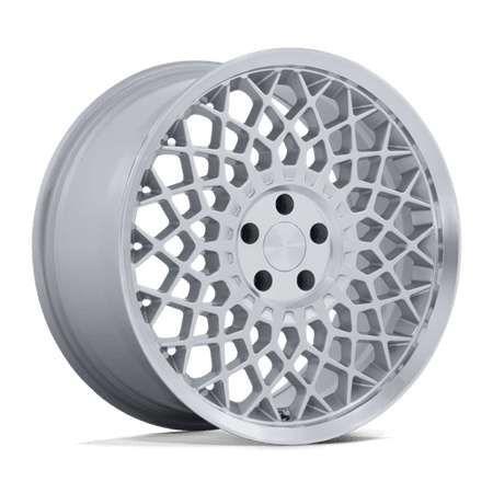 Rotiform RC212 CJJ – 18X10.5 – 5X120 – 35 mm – GLOSS SILVER W/ MACHINED LIP