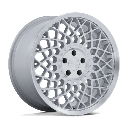 Rotiform RC212 CJJ – 18X8.5 – 5X114.3 – 35 mm – GLOSS SILVER W/ MACHINED LIP