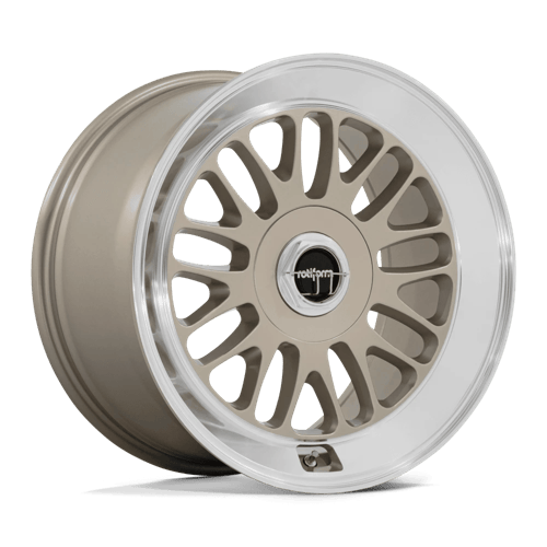 Rotiform RC214 SCP – 18X8.5 – 5X120 – 35 mm – MATTE GOLD W/ DIAMOND CUT LIP