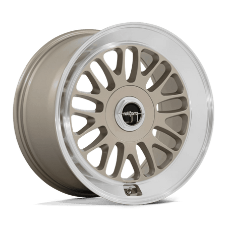 Rotiform RC214 SCP – 19X8.5 – 5X112 – 25 mm – MATTE GOLD W/ DIAMOND CUT LIP